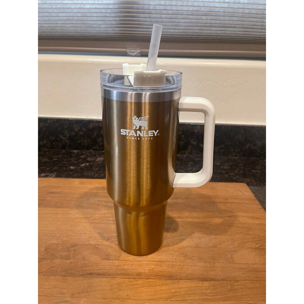 Stanley Limited Edition 40oz Golden Glass water cup